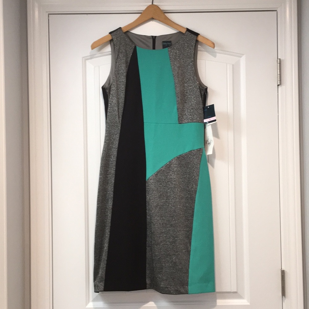 Colorblock Sheath Dress—Never Worn—NWT!